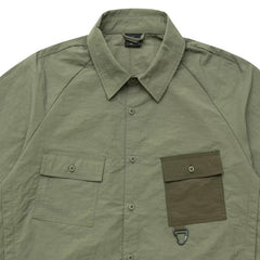Alston Two Tone Tech Short Sleeve Shirt Ivy Green