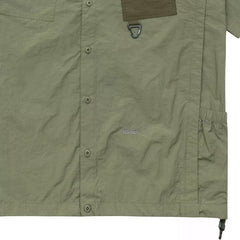 Alston Two Tone Tech Short Sleeve Shirt Ivy Green