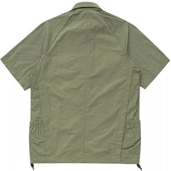 Alston Two Tone Tech Short Sleeve Shirt Ivy Green
