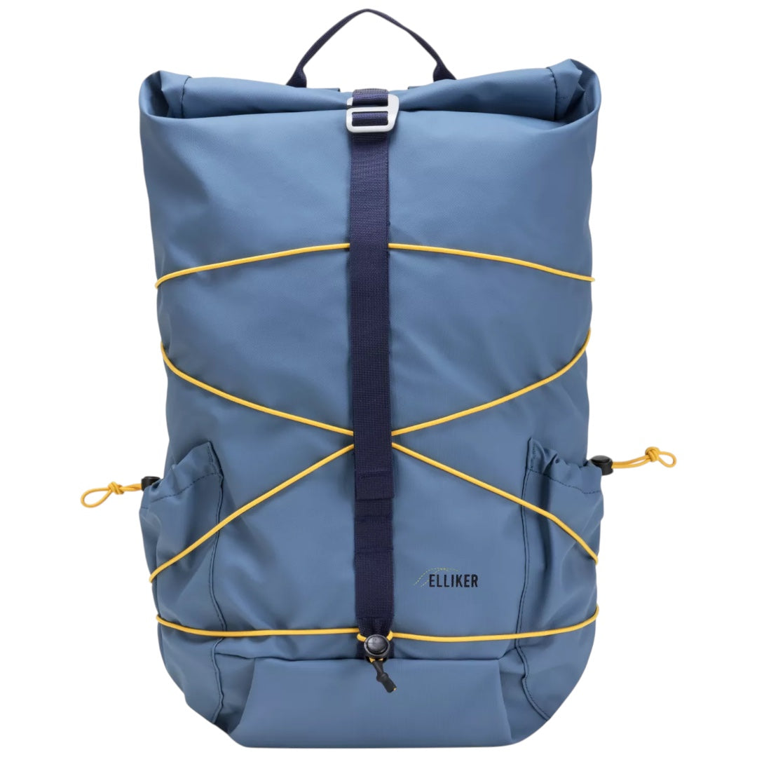 Dayle Roll Top Backpack Steel Blue