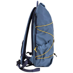 Dayle Roll Top Backpack Steel Blue