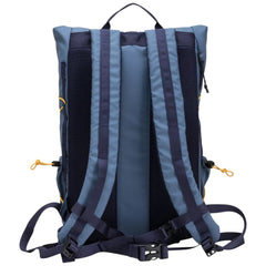 Dayle Roll Top Backpack Steel Blue