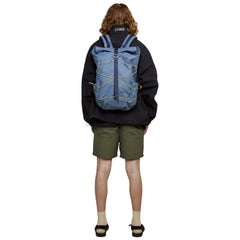 Dayle Roll Top Backpack Steel Blue