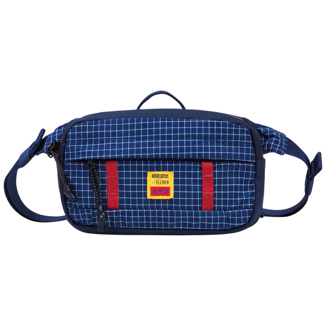 Hikerdelic x Elliker Semer Sling Bag Navy / Red
