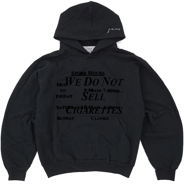 Cig Hoodie Off Black