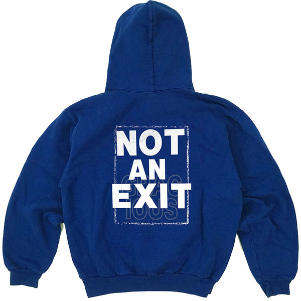 Exit Gracious Hoodie Royal Blue