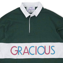 Gracious Rugby Shirt Racing Green