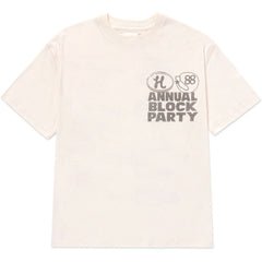 Annual Block Party T-Shirt Bone