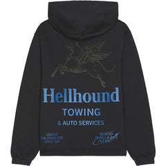 Hellhound Towing Hoodie Black