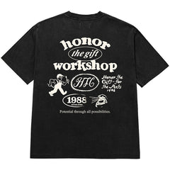 Honor Workshop T-Shirt Black