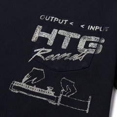 HTG Records T-Shirt Black