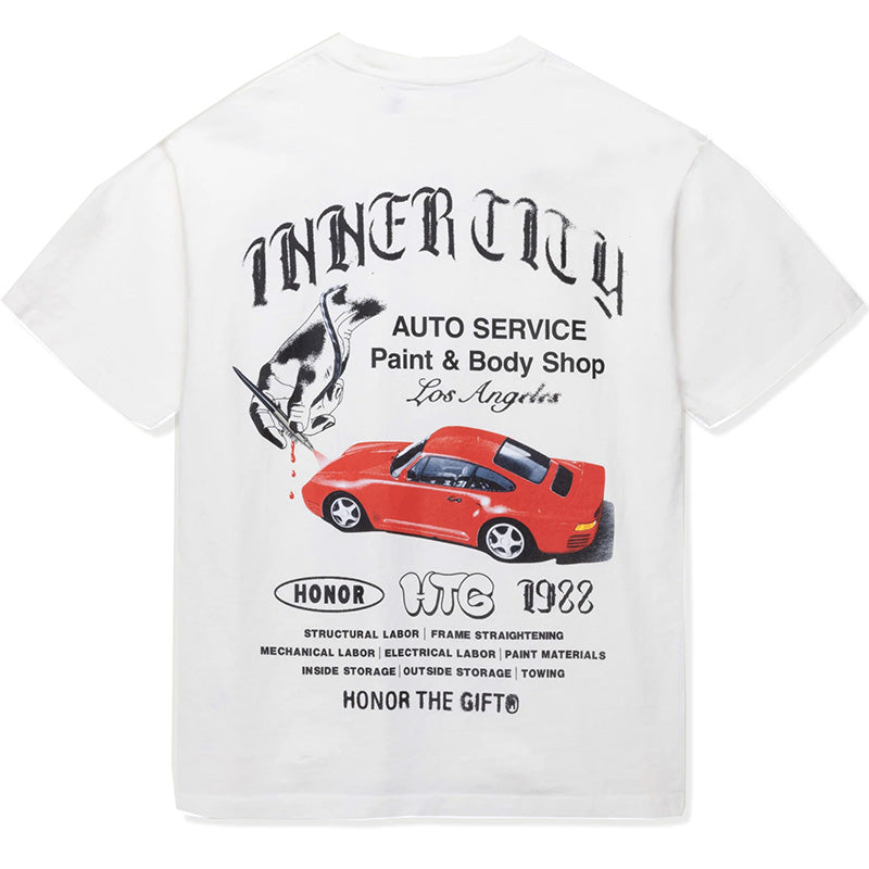Inner City Auto Service T-Shirt Bone
