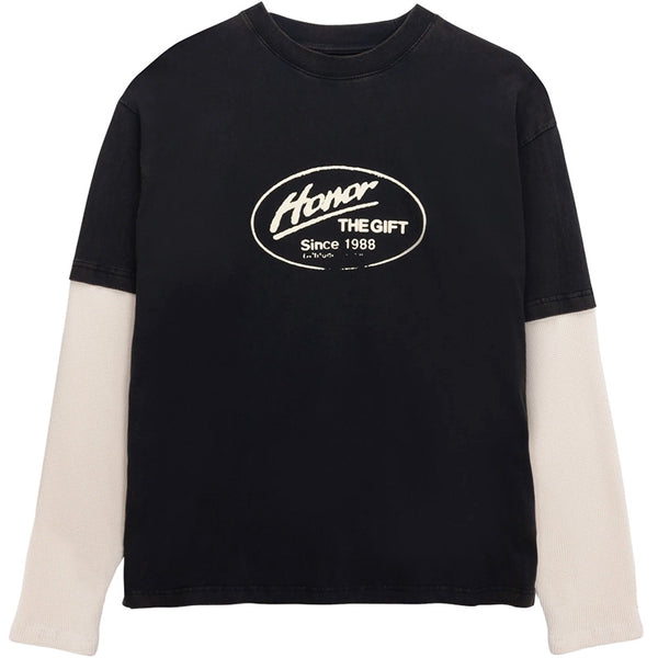 Just Be Long Sleeve T-Shirt Black