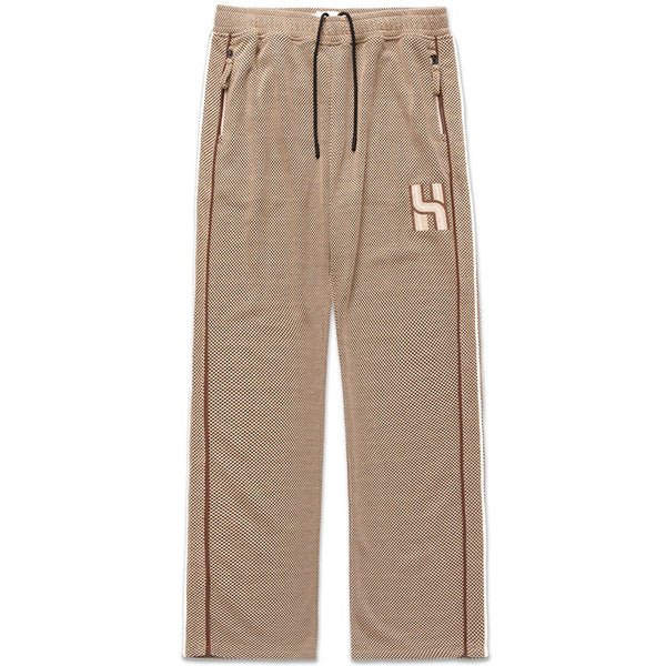 Novelty Knit Track Pant Brown