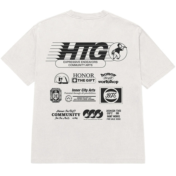 Paint Works T-Shirt Bone