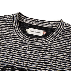Stripe Box T-Shirt Black