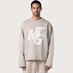 Terry HTG Crewneck Stone