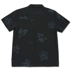 Tobacco SS Button Up Black