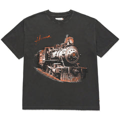 Train Graphic T-Shirt Black