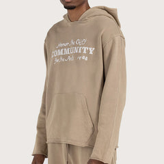 Vintage Hoodie Pebble