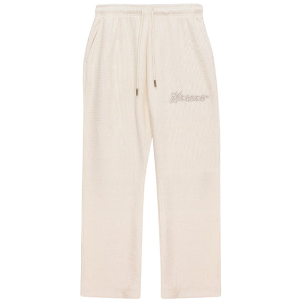 Wavy Knit Pant Bone