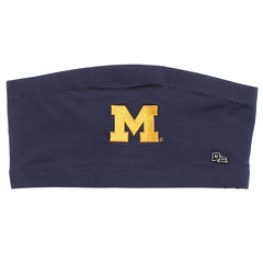 University of Michigan Wolverines Women's Bandeau Top Navy