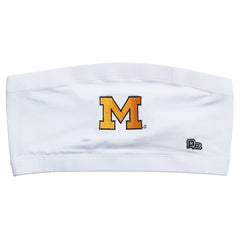 University of Michigan Wolverines Women's Bandeau Top White