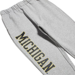 University of Michigan Wolverines Women's Basic Sweats Grey