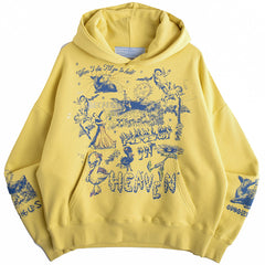 Already In Heaven Hoodie Yellow