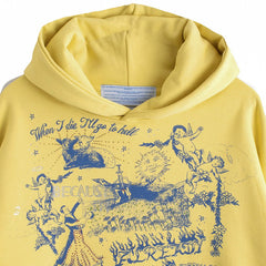 Already In Heaven Hoodie Yellow
