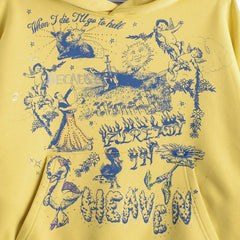 Already In Heaven Hoodie Yellow