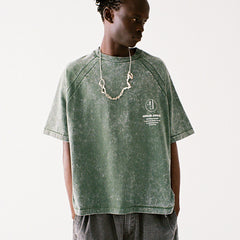 Appointment Only Mineral Wash T-Shirt Green