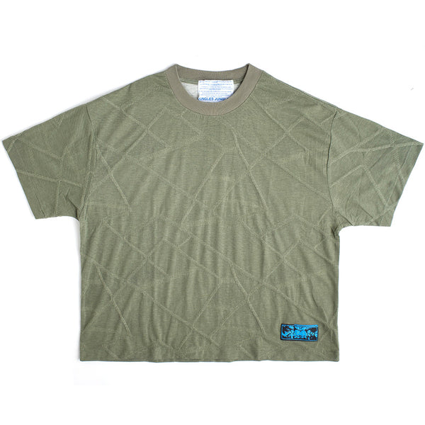 Textured T-Shirt Green
