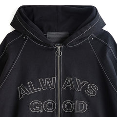 Always Good Hooded Jacket Black