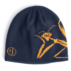Praying Mantis Beanie Blue