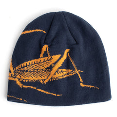 Praying Mantis Beanie Blue