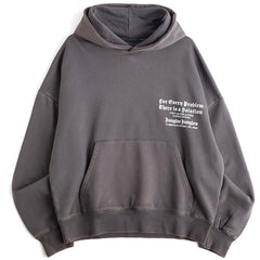 Solutions Hoodie Vintage Grey