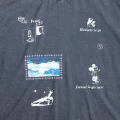 No Where To Go T-Shirt Vintage Blue