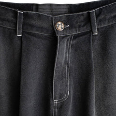 Sun Bleached Slant Pant Washed Black