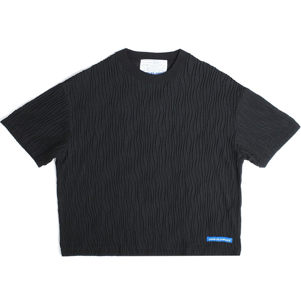 Wavy T-Shirt Black