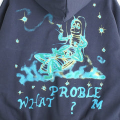 What Problem Hoodie Navy