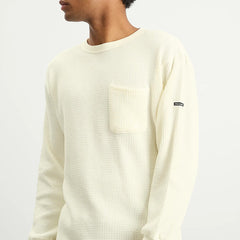 FW25 Heavy Snug Thermal Long Sleeve T-Shirt White