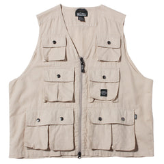 Hemp Pop Vest Sand