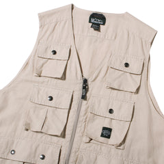Hemp Pop Vest Sand