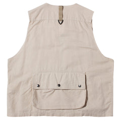 Hemp Pop Vest Sand