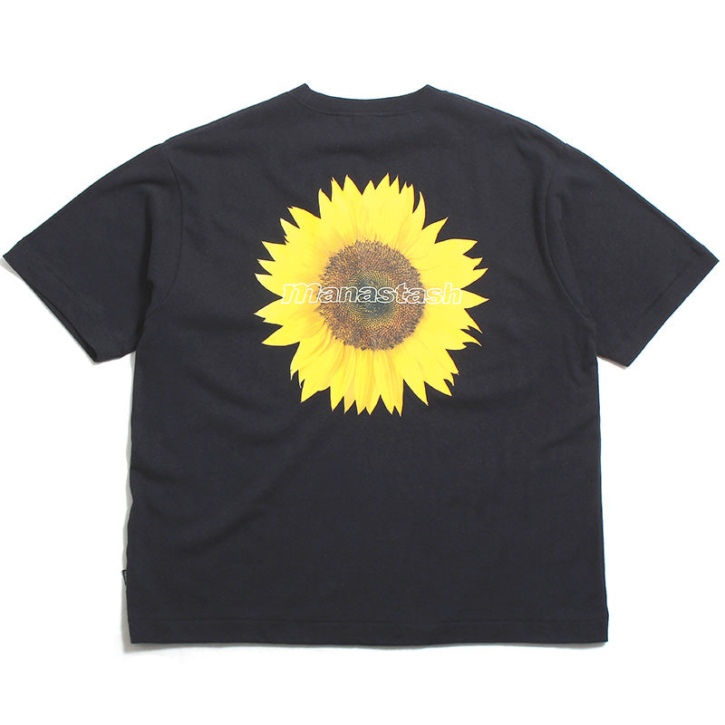 Hemp Tree Sun T-Shirt Black