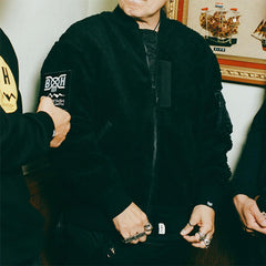 Manastash X Bounty Hunter BOA MA-1 Jacket Black