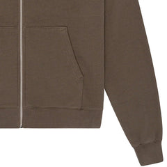 Castelli Zip Up Hoodie Brown