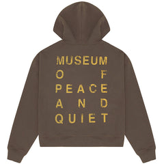 Castelli Zip Up Hoodie Brown