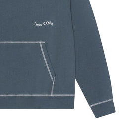 Wordmark Reverse Stitched Hoodie Slate
